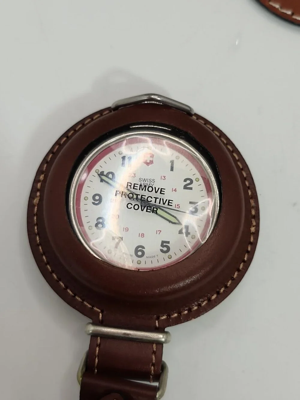 Vintage Unlimited II Swiss Army Marlboro Pocket Watch with Box & Papers NOS
